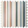 The British Stripe Co. Elizabeth, Polzeath No.1 - Roman Blind